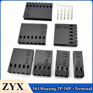 543 Housing 2P/3P/4P/5P/6P/7P/8P/9P/10P Terminal HX25406-4Y57 Connector Pitch 2.54mm FFC FPC Film Co