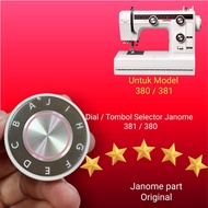 MESIN Janome'sOriginal | Janome 381 Machine Pattern Rotation Dial / 380