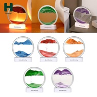 Homyl Moving Sand Art Picture Night Light in Motion Dynamic Flowing Sand Quicksand