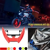 Ultrasupplierสีแดงด้านหน้าไฟหน้าสนับสนุนยึดบนF AiringพระS Tay H OlderสำหรับYamaha MT03 MT-25 MT 03 M