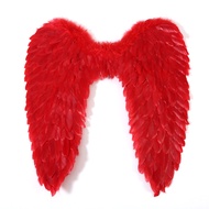 Children Adult Angel Feather Wings Stage Performance Dress Up Supplies Angel Wings Props 10.24
