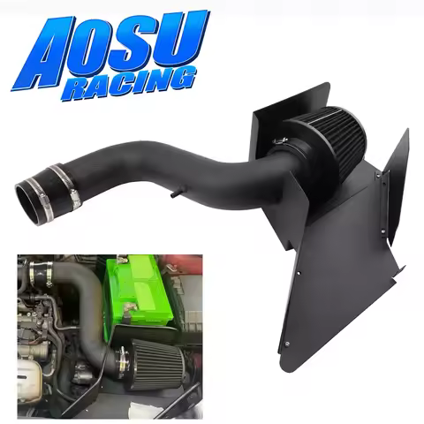 High Performance Cold Air Intake System Kit + Filter Black Air Intake System For VW Golf MK5 MK6 Bee