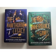 The inheritance games & the hawthorne legacy english novel preloved hardcover book by jennifer lynn 