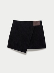 [Pomelo] กระโปรงสั้นดีไซน์เลเยอร์ / Layered Mini Skirt