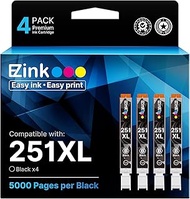 E-Z Ink (TM) Compatible Ink Cartridge Replacement for Canon CLI-251XL CLI 251 XL to use with PIXMA M