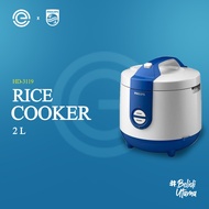 PHILIPS Rice Cooker 2 Liter HD3119 - Biru