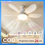 52cm Ceiling Fan 40W 2in1 52CM E27 remote control Fan Light DimmableYANG with White LED Light