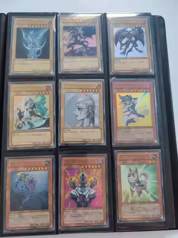 Yugioh KONAMI Duel Monsters YAP1-JP001~009 YAP1 Series 9 Complete Dark Magician Girl Blue Eyes Japan