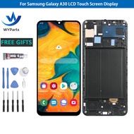 For Samsung Galaxy A30 A305F A305F/DS LCD Display Touch Screen Digitizer Assembly with Frame Replacement