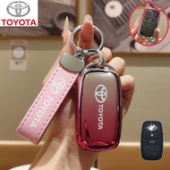 เคสกุญแจ TOYOTA เคสรีโมทกุญแจรถยนต์ สําหรับ YARIS raize avanza yaris ativ เคสกุญแจรถ YARIS CROSS