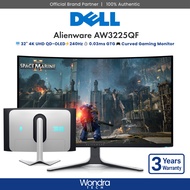 Dell Alienware AW3225QF | 32" 4K UHD | QD-OLED | 240Hz | 0.03ms GTG | Curved Gaming Monitor