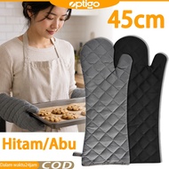 45cm Thick Heat Resistant Oven Cooking Gloves / Oven Hand Gloves Baking Microwave Oven Gloves/