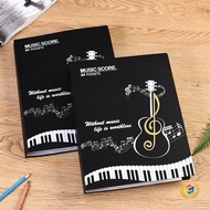 A4 Non-Reflective Score Book Holder Information Score Folder Piano Score Folder 8 Multi-Layer Insert