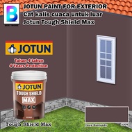 Jotun Tough Shield Exterior Paint 1 Liter Roast Coffee 2549 / Deep Burgundy 3309 / Carbon Black 9920