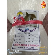 Jaring Ikan 0.20mm*10PLY x 9-3/4" x 25MD x 91.4MTR Jaring Pukat Pari Pintal | Isi Kosong | Mata Tega