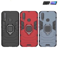 Case VIVO Y12 Y15 Y17 V1901A V1901T Y3 Y3S y12 y12i casing Metal ring bracket for shock absorption, 