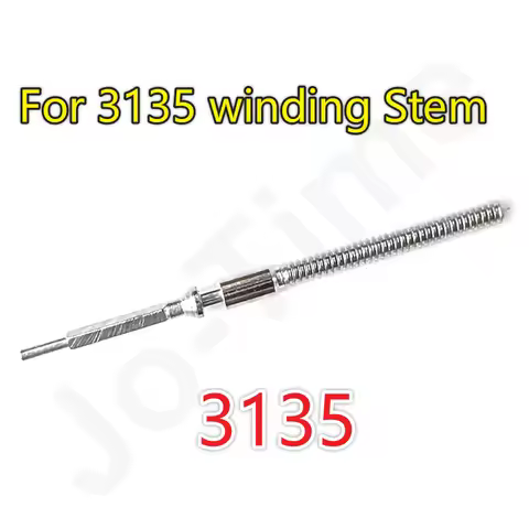 3135 Movement Winding Stem 1/5/10 Pcs Steel Handle Rod Metal Watch Stems 3186 3130 Universal 3135 Mo