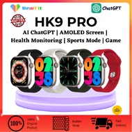 HK9 PRO Smart Watch AMOLED Screen AI ChatGPT NFC Multifunctional Women Men Sport Watch Android IOS Wearfit Pro