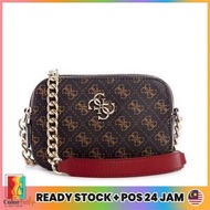 Guess Handbag Noelle Logo Printed Camera Crossbody Bag Women Guess Sling Bag