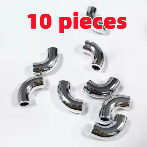 Electroplating 59900 25214 62462 Bend Elbow Technology Accessories Compatible Lego CADA MouldKing 25