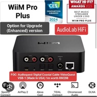 WiiM Pro Plus WiFi Music Streamer (AKM 4493SEQ DAC)+ FOC cable worth RM288
