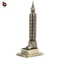 blesiya Taipei 101 Tower Building Architecture Model of  Desktop Ornament Travel Souvenir Gift