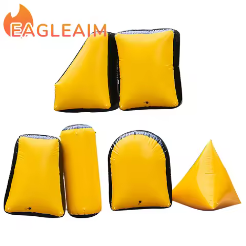 Real CS Attack and Defense PVC Air Inflatable Paintball Bunker Archery Tag Shooting Game Recurve Bow