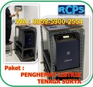 Pembangkit Listrik Tenaga Surya 2000 Watt ; PLTS Hybrid