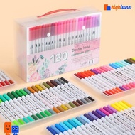Hightune Watercolor Marker Set - 12, 36, 60, 100, 120 Colors