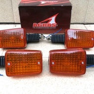 Weser- Turn Signal- Monday- Curly- Reteng Kw Honda GL100- GL125- Win- C700- C800 Supercub