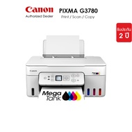 [จำกัด 2 เครื่อง/ออเดอร์] Canon เครื่องพิมพ์ไร้สาย MegaTank รุ่น PIXMA G3780 แบบ All-in-One
