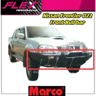 MARCO NISSAN FRONTIER D22 FRONT BULL BAR BUMPER IRON BAR LED DAY LIGHT SPORT LAMP BUMPER BESI DEPAN 