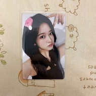 ive yujin wm9特典小卡