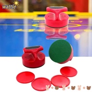 WATTLE Air Hockey Pushers, Durable Universal Air Hockey Paddles, Accessories 76mm 51mm Table Hockey Accessories