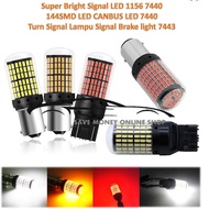 Super Bright Signal LED 1156 7440 144SMD LED CANBUS LED 7440 Turn Signal Lampu Signal Brake light 74