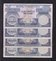 Uang Kuno 500 Rupiah 1959 Seri Bunga