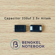 HITAM Capacitor Capacitor SMD Tantalum 330uf 2.5v Black (D)