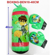 TOY BOXING PUNCHING BAG AND GLOVES SET FOR CHILDREN