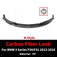 ตัวแบ่งหน้ากันชนรถคางปรับแต่งสไตล์ M สำหรับ BMW 3ชุด F30 F31 335i 328i 330i 340i 320d 330d 2013-2018