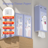 【SG Stock】Hanging Tissue Paper | Facial Tissue | Tissue Paper 4ply | Soft Toilet Paper 悬挂纸巾