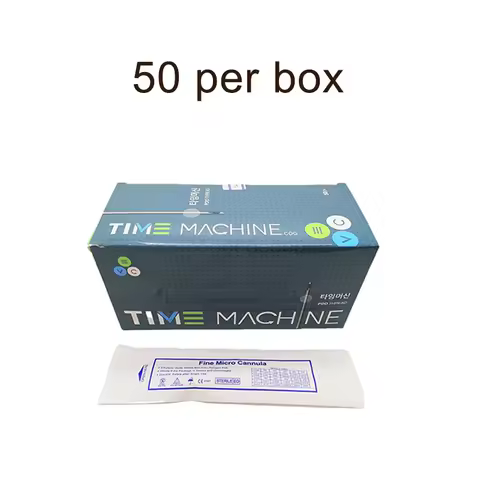 50pcs Disposable Blunt Tip Cannula for Fillers 22g 23g 25g 50mm 70mm High Quality Flexible Sterile B