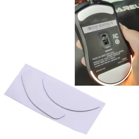 1 Pack Mouse Feet Pedal for razer Viper Mini Mouse Replacement Mouse Feet Glides Curve Edge Mouse Fe