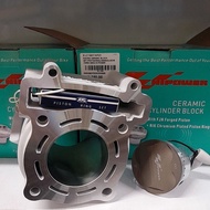 * YAMAHA LC135 Y15 FZ150 HI POWER RACING BLOCK CERAMIC SET + PISTON RING
