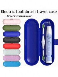 1入組電動牙刷旅行收納盒可攜式牙刷架萬能充電器