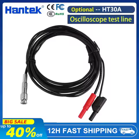 Hantek HT30A Oscilloscope Probe for Automotive Diagnosis and Repair, Banana Head Multi-Purpose Test 