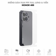 PPF Film Sticker for Honor Phone Models Full Back Border | Honor 400, 500 Series | Honor Win Series 