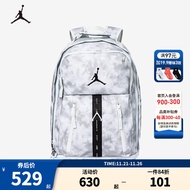 NIKE JORDAN 耐克AJ双肩背包多功能口袋电脑包大容量大学生书包 幻觉蓝 8/20