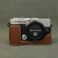 Suitable for Olympus PEN E-P7 Mirrorless Camera Bag Protective Leather Case ep7 Handle Base Case