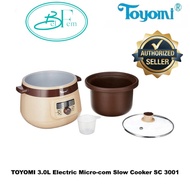 TOYOMI 3.0L Electric Micro-com Slow Cooker SC 3001 Micro-Com Slow Cooker
