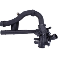 MOTOKU Engine Coolant Thermostat Housing Assembly for Mercedes C300 C350e E300 GLC300 GLC350e SLC300